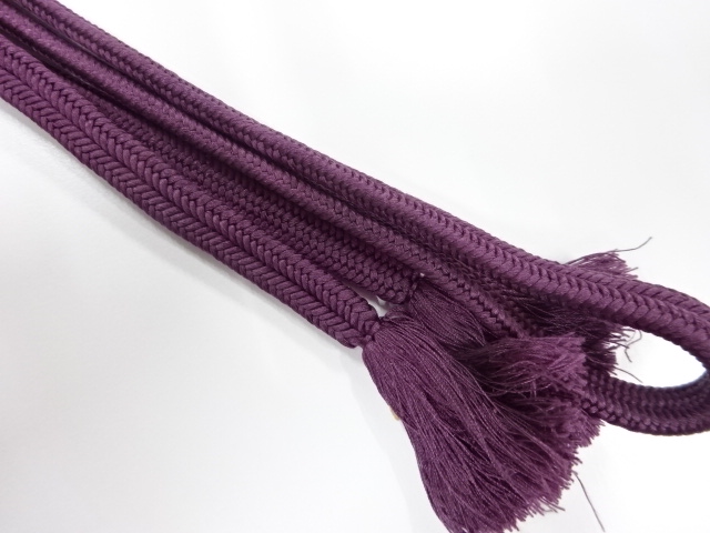  正絹　ゆるぎ組帯締め